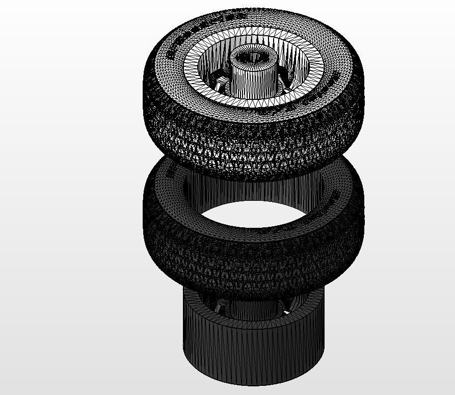 Wheels Pontiac Rallye II for your scale model 3D print model_14