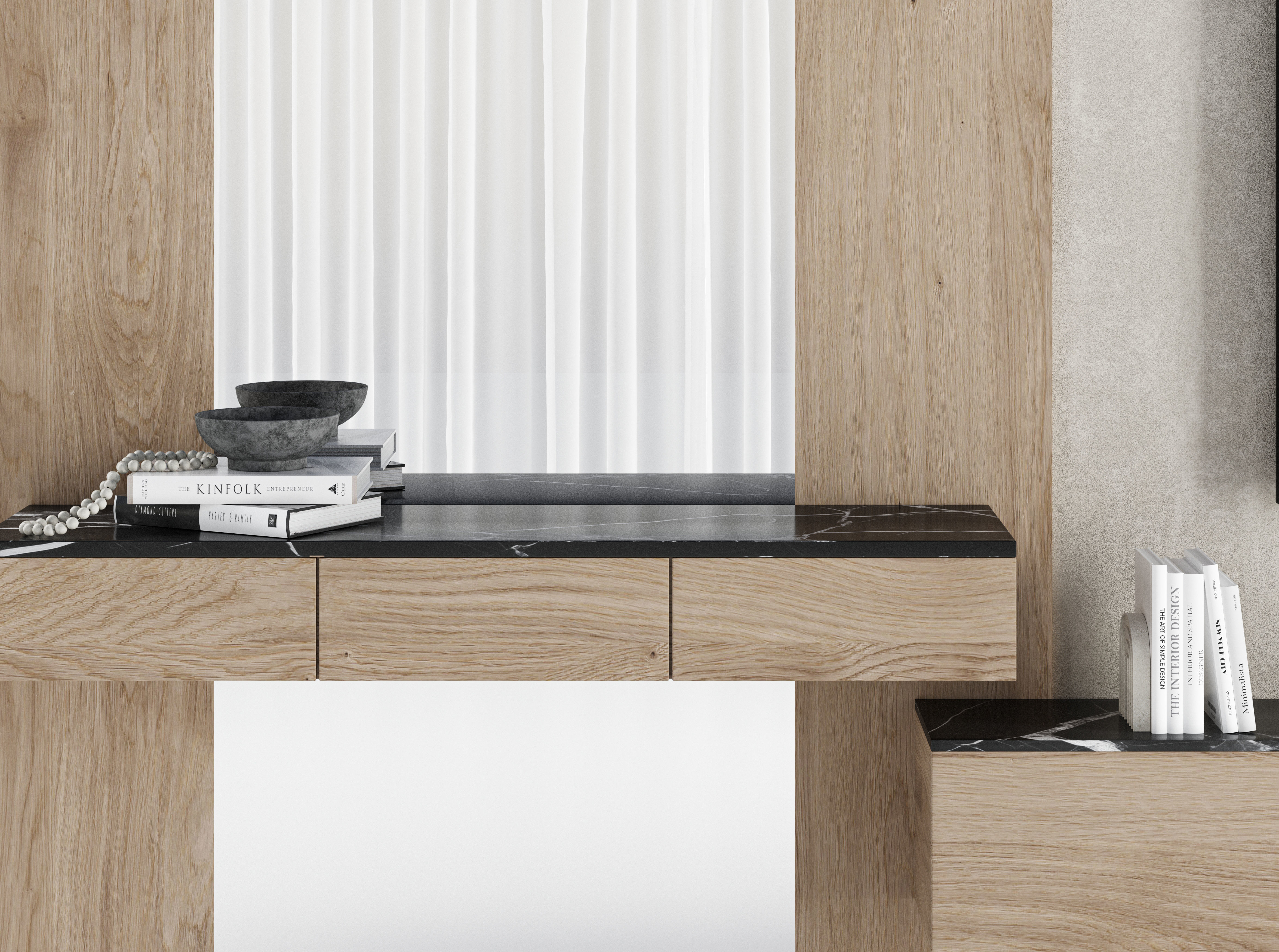 Bedroom Furniture Composition 14 3D model_5