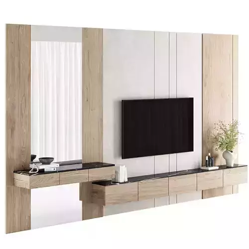 Bedroom Furniture Composition 14 3D model