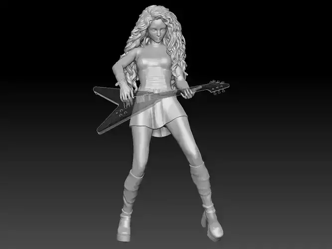 rockband guitar girl 2