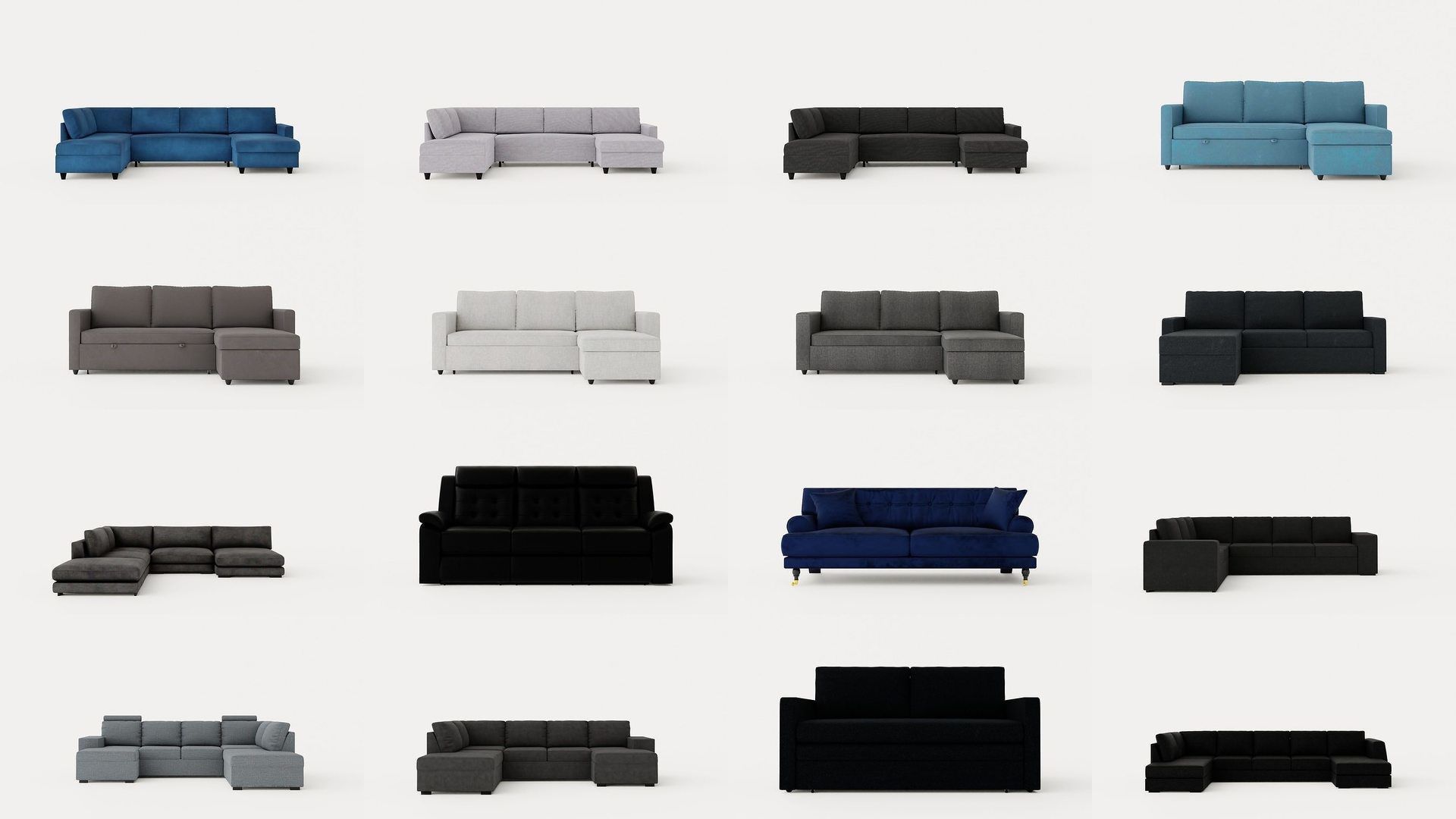 Collection of Sofa - 100 Models _7