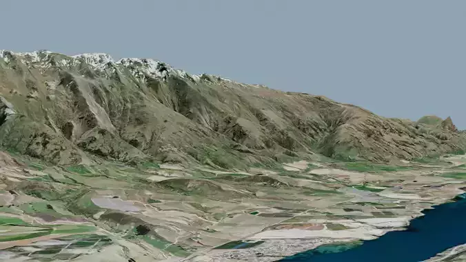 Mountains Landscape - Cardrona Valley New Zealand