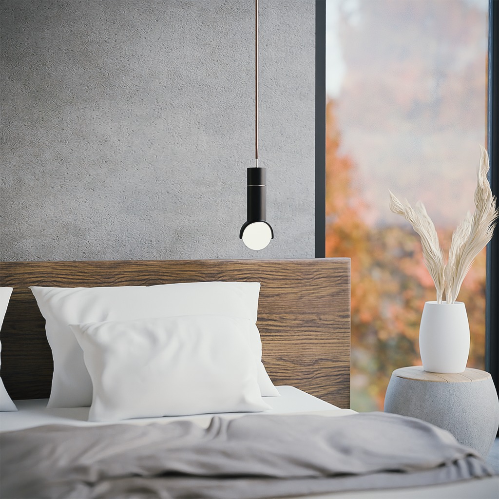 Minimalist Bedroom-Interior 3D model_2