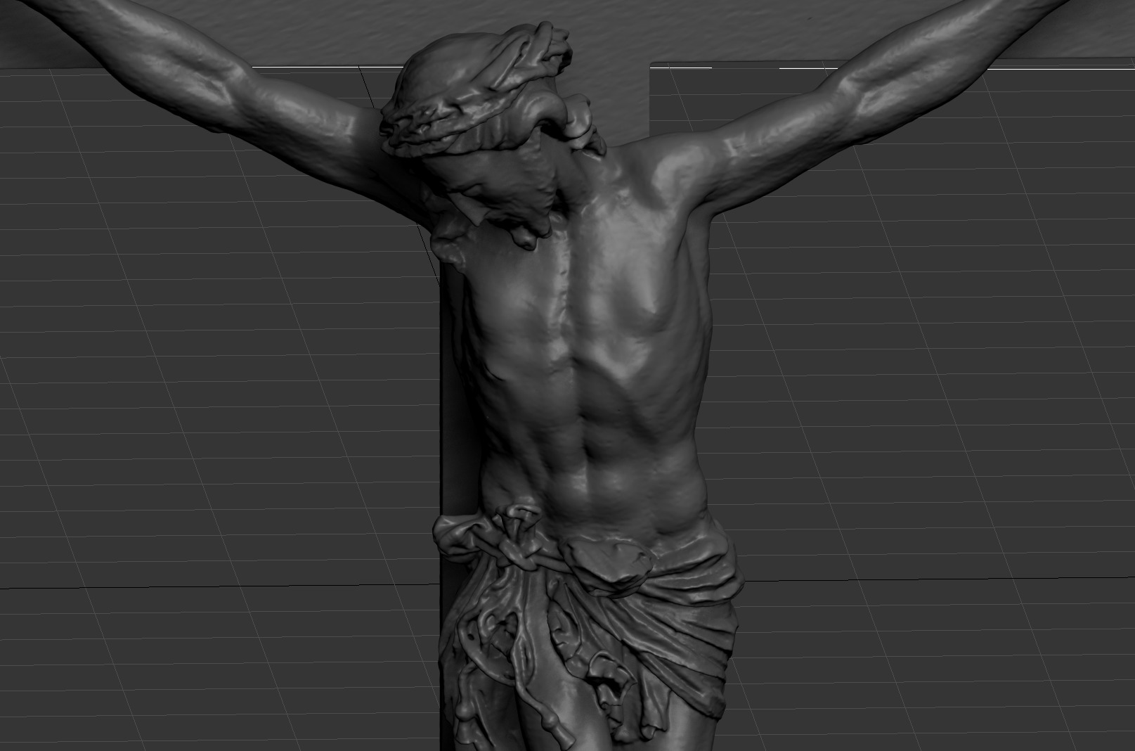 JESUS ON THE CROSS  3D model_4