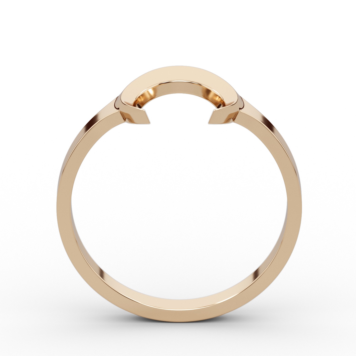 Ring moon RSize 9US 3D print model_12