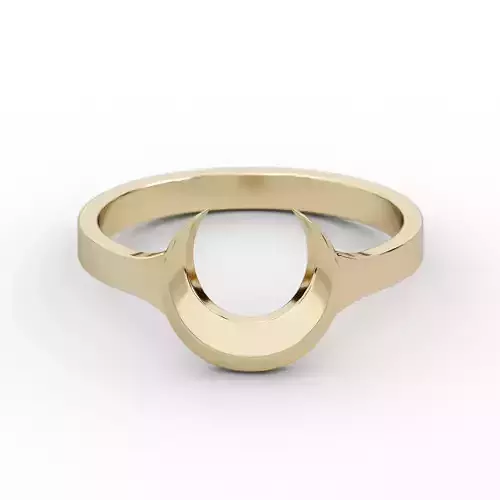 Ring moon RSize 6US 3D print model