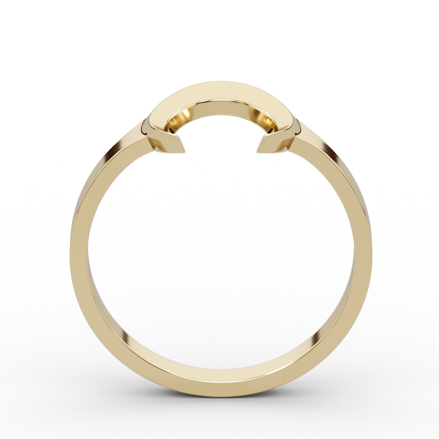 Ring moon RSize 5US 3D print model_10