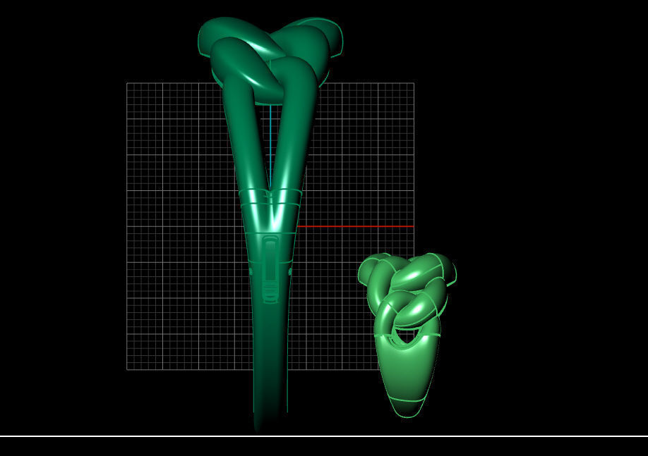 Bracelet Ring 3D print model_6