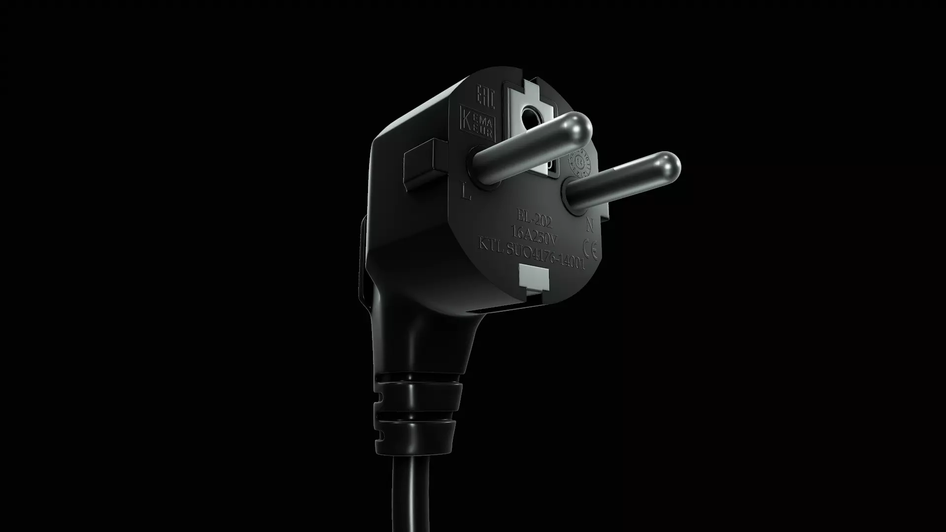 Electrical Plug - Tutorial Included 3D model