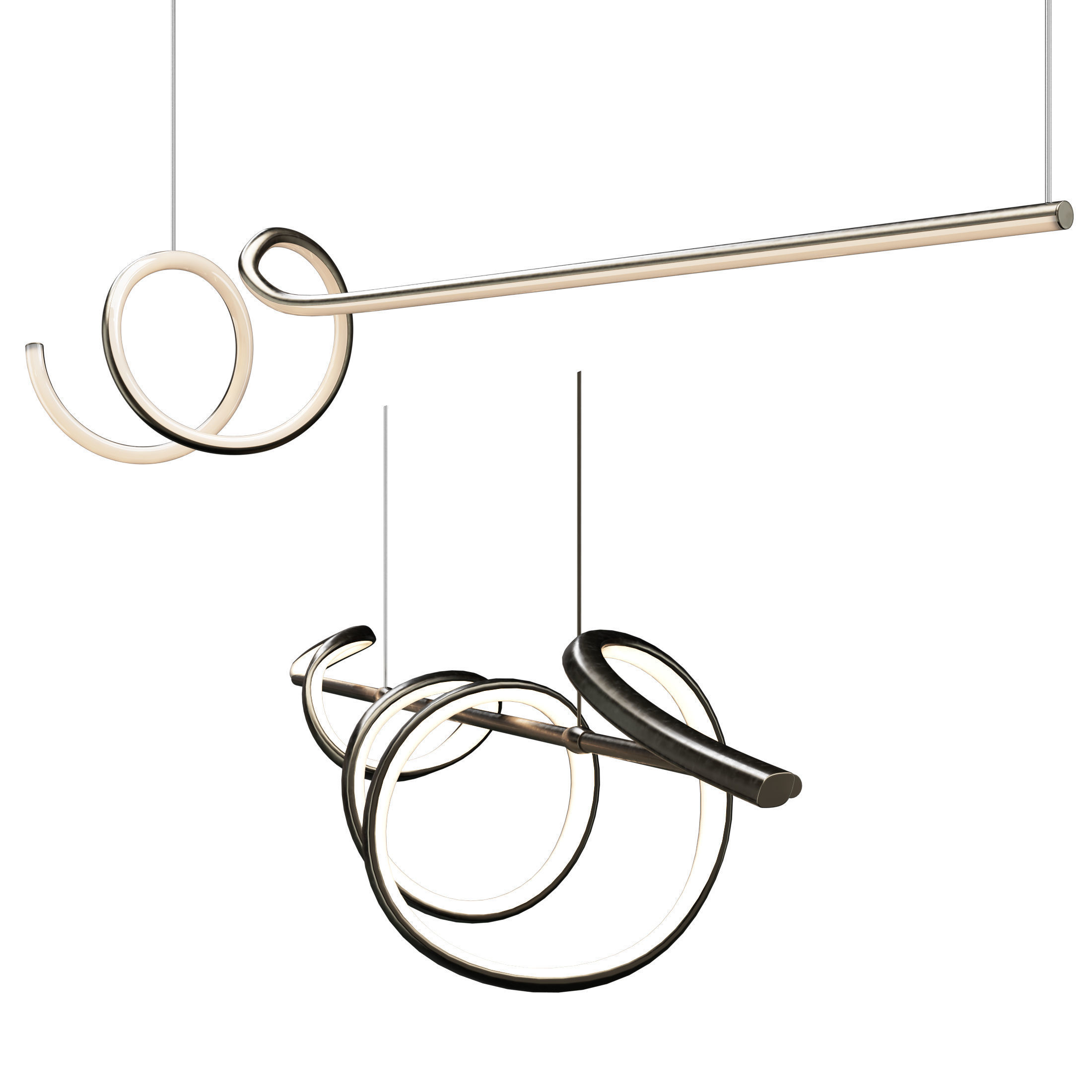 chandelier DAMARIS and ADONIS B 3D model_3