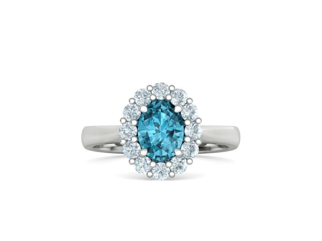 8x6 Oval 1ct Gem Princess Diana Ring and Pendant Collection _24