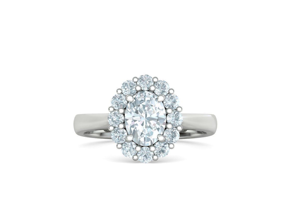 8x6 Oval 1ct Gem Princess Diana Ring and Pendant Collection _27