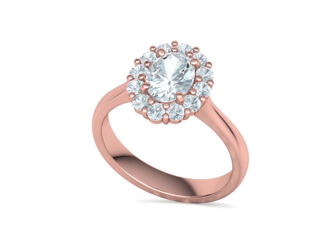 8x6 Oval 1ct Gem Princess Diana Ring and Pendant Collection _49