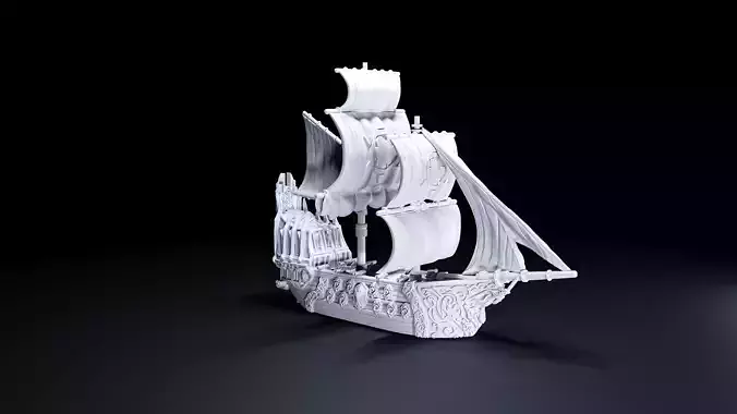 abbess ship 3D print model