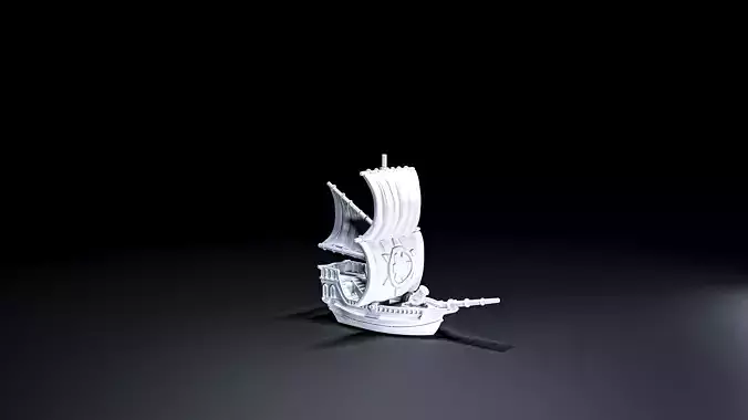 Basilean Gun Brig 3D print model