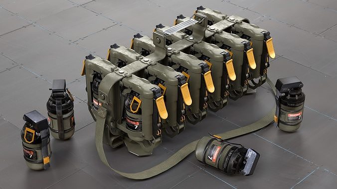 Grenade Carrier 3D model