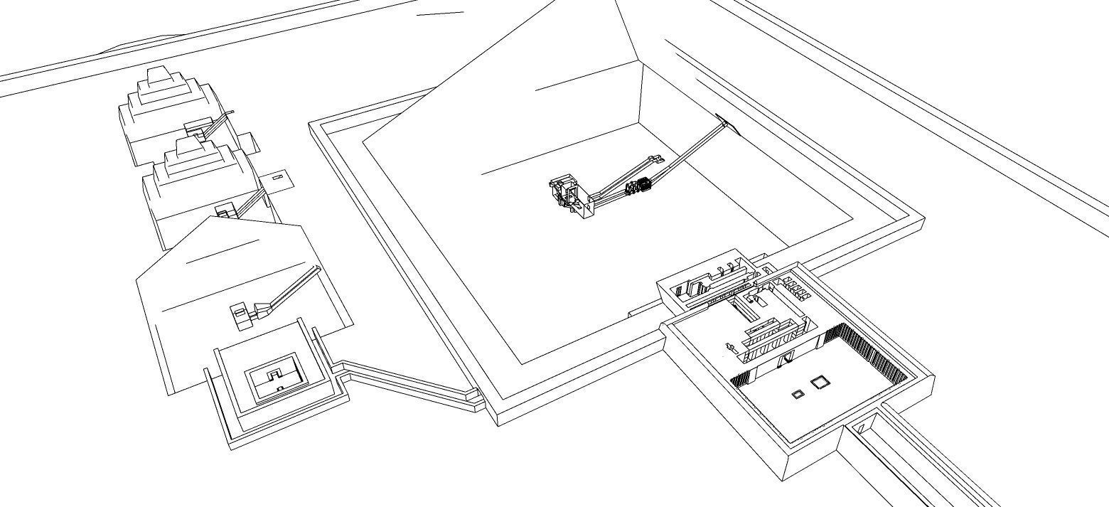 ancient egyptian pharaohs buildings-Ancient Egyptian Temple 3D model_21