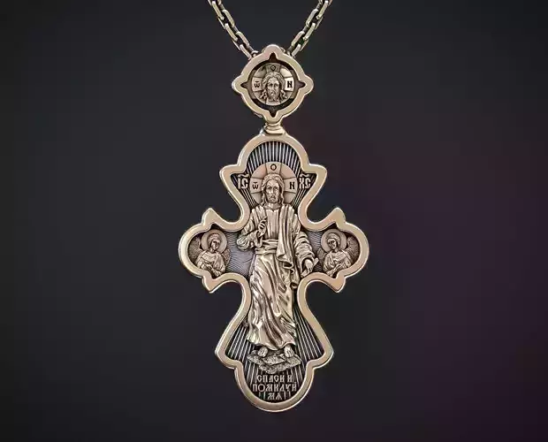 ORTHODOX CROSS 5 Printable Model