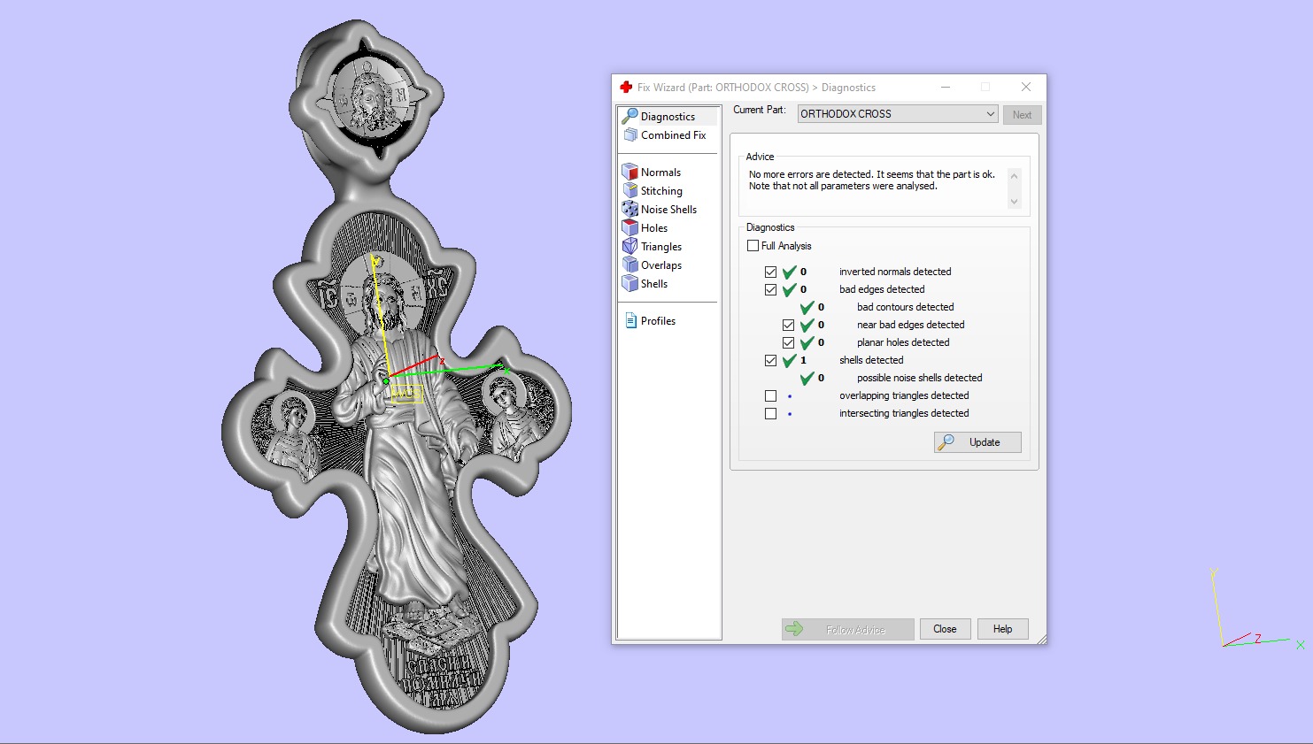 ORTHODOX CROSS 5 Printable Model 3D print model_13