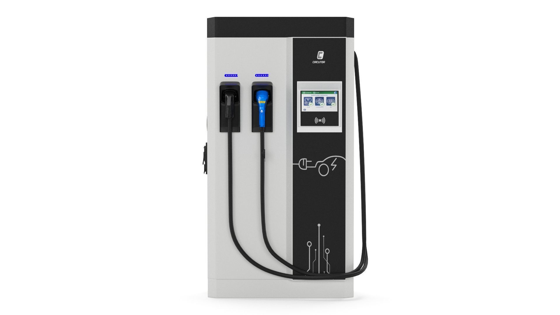 Circutor Raption 50 EV Fast Charging Station 3D model_5