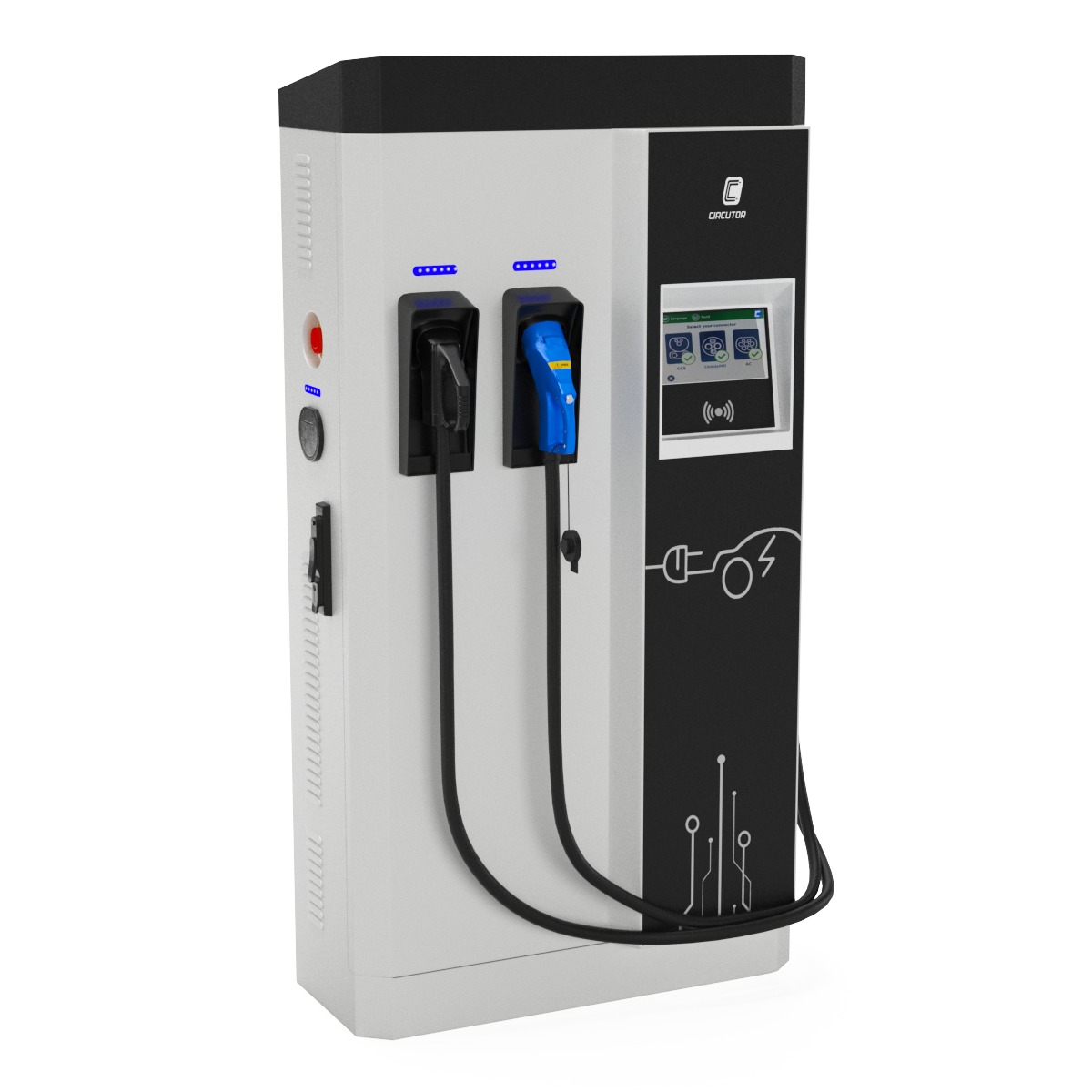 Circutor Raption 50 EV Fast Charging Station 3D model_15