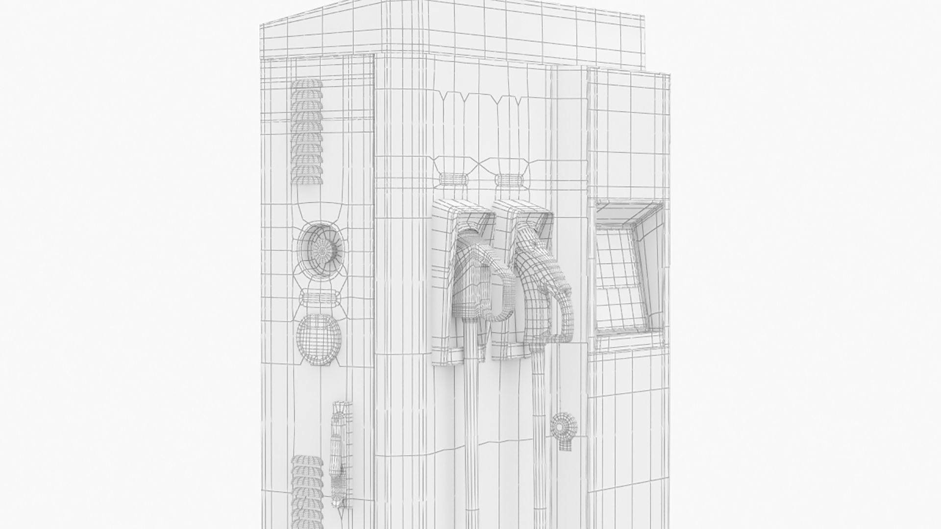Circutor Raption 50 EV Fast Charging Station 3D model_14