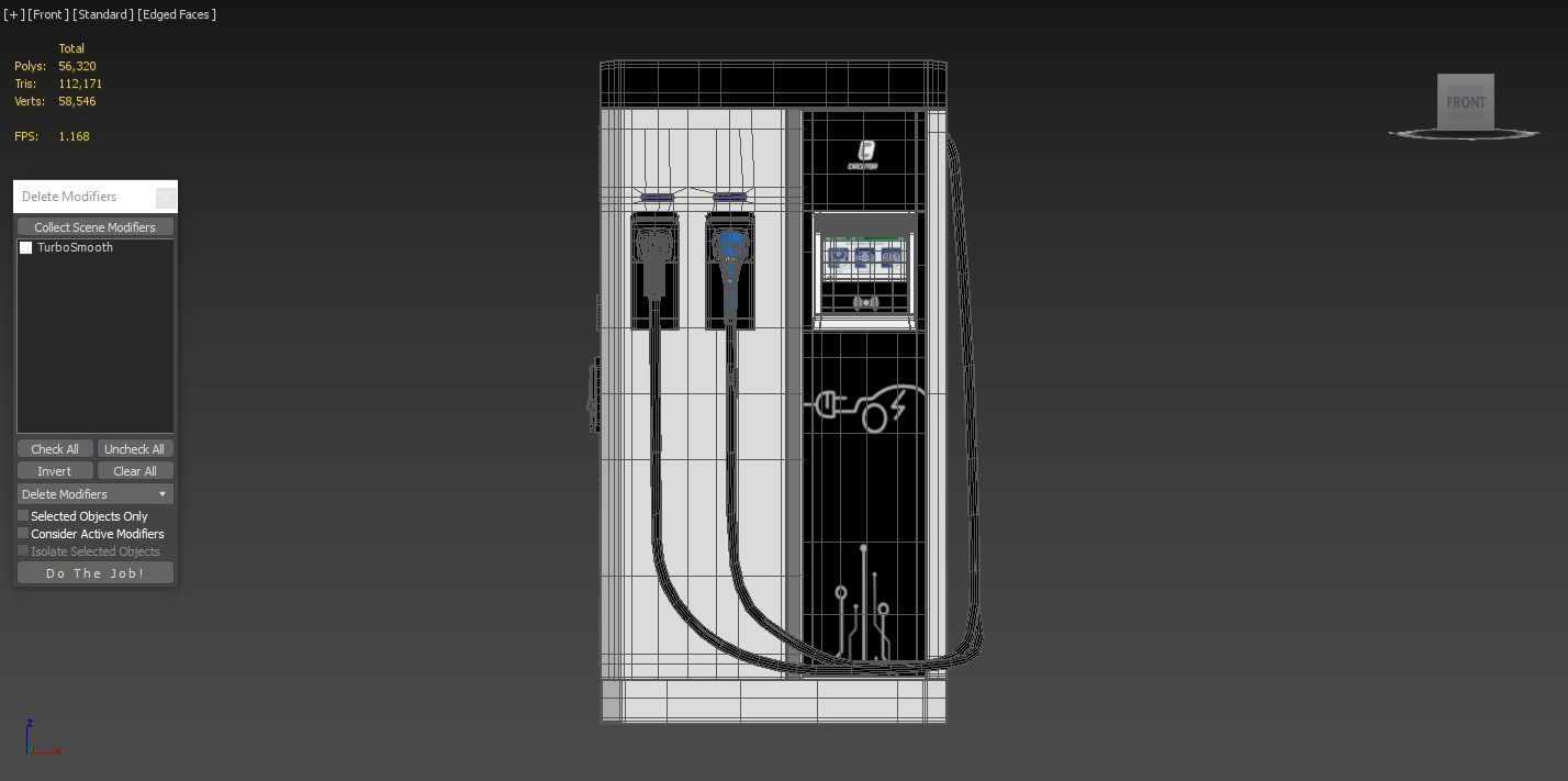 Circutor Raption 50 EV Fast Charging Station 3D model_3
