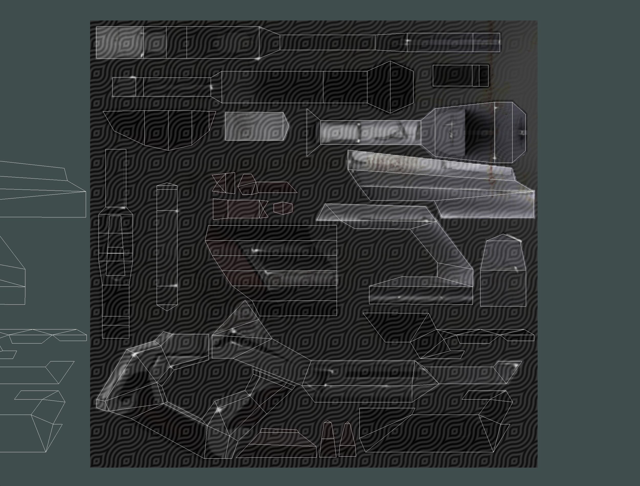 Cartoon Sci-Fi Cyborg Drone Trooper Soldier Low-poly 3D model_70