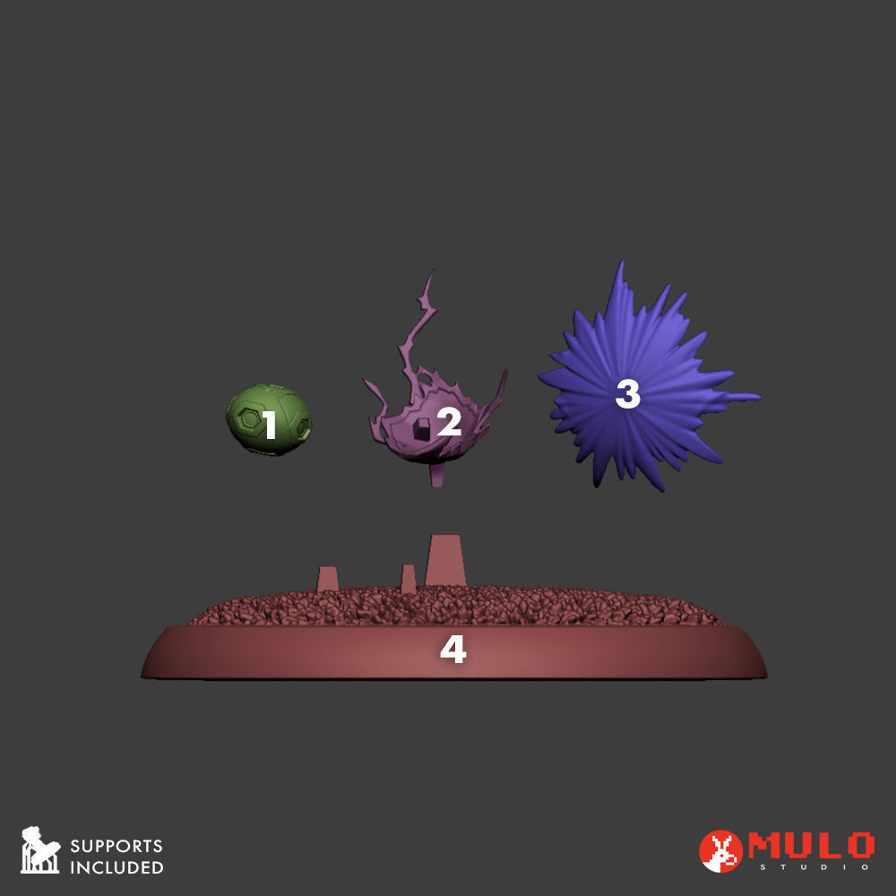 Striker Duo Mario and Bowser 3D print model_11