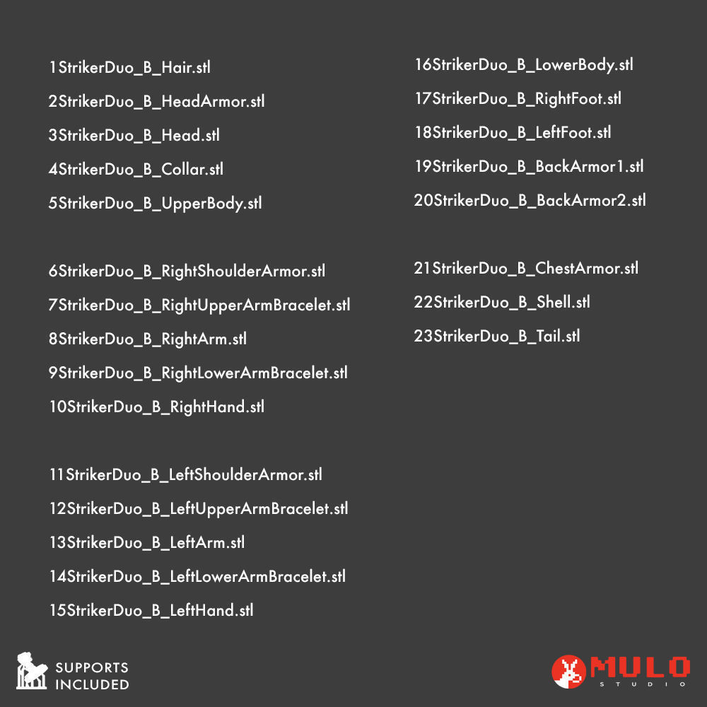 Striker Duo Mario and Bowser 3D print model_10