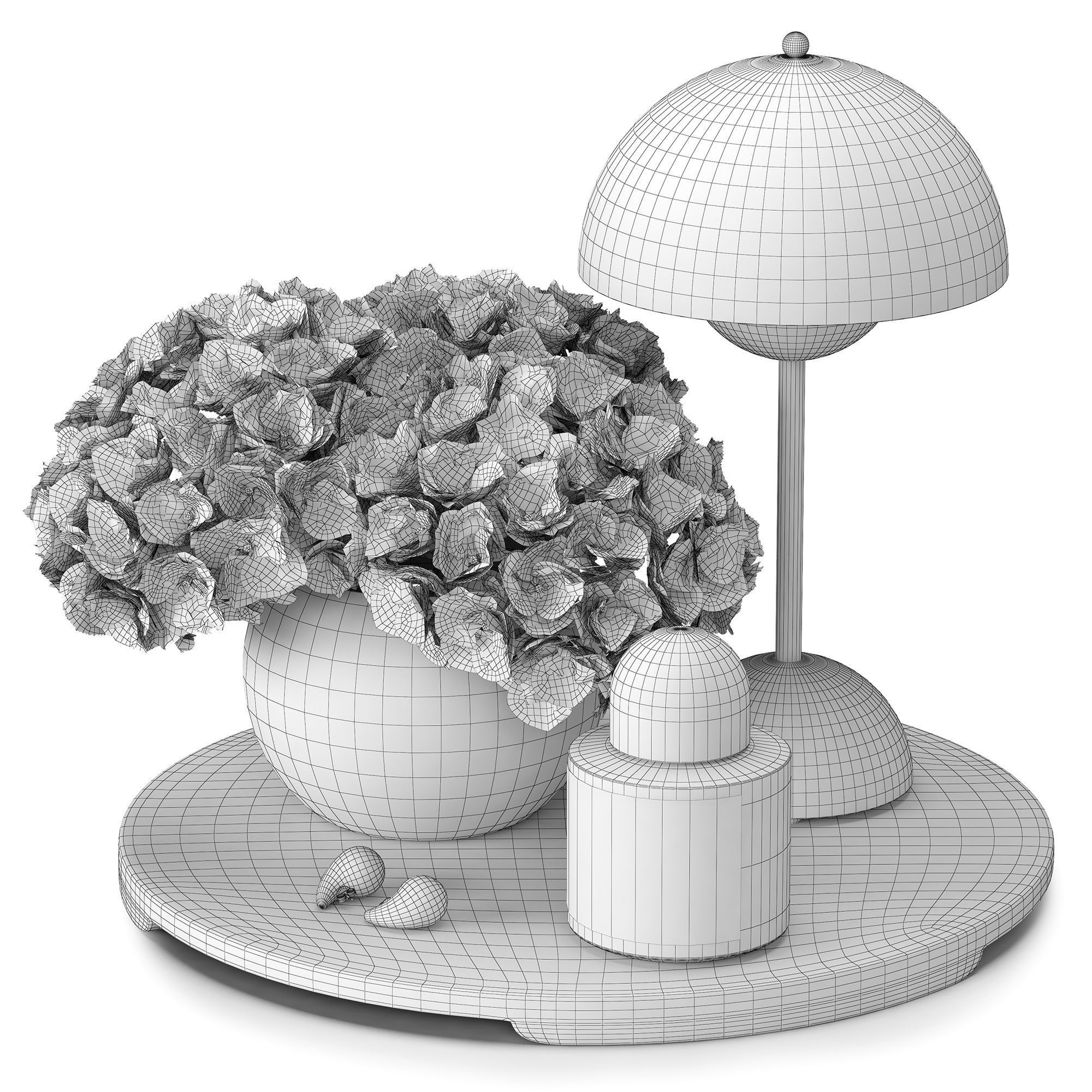 Decor Set 07 3D model_4