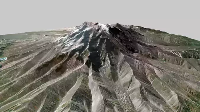 Volcano Shiveluch Kamchatka 