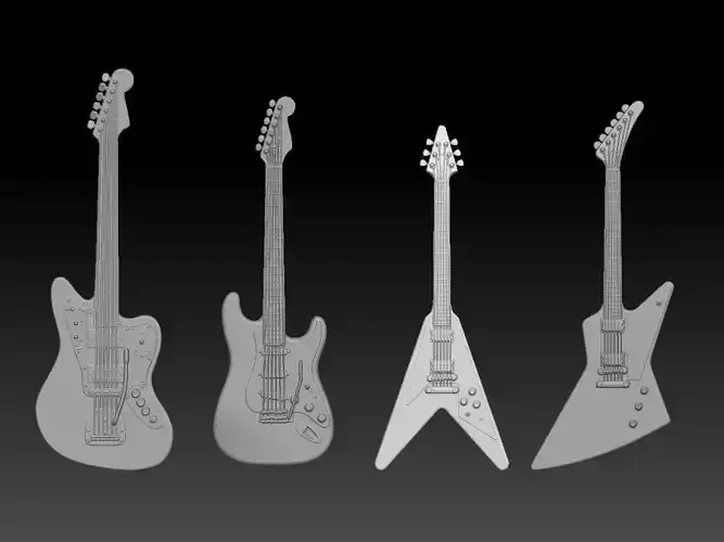 rockband guitar props