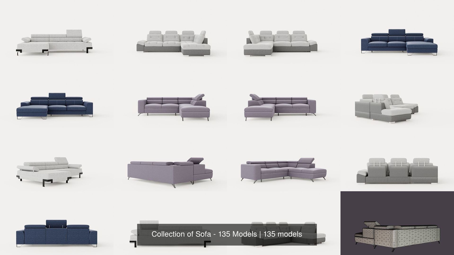 Collection of Sofa - 135 Models _16