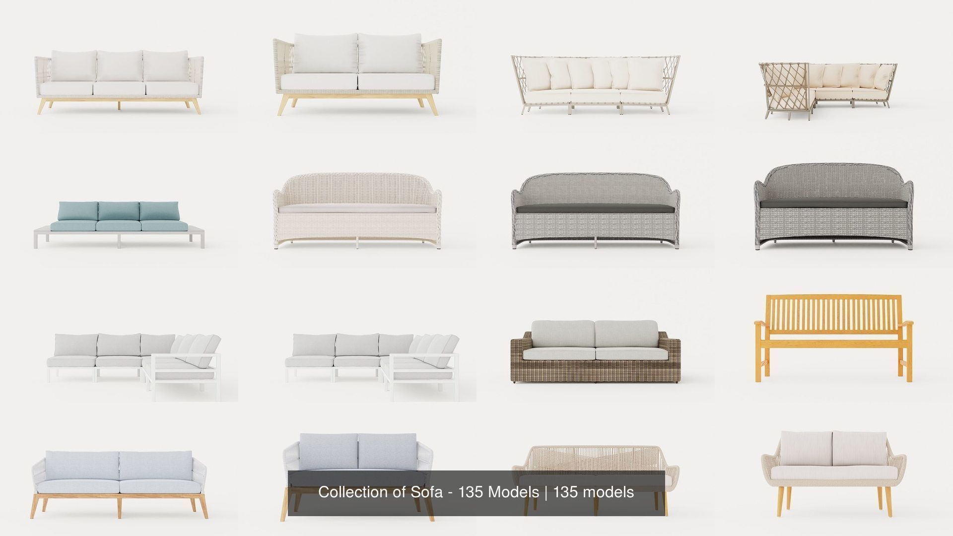 Collection of Sofa - 135 Models _8