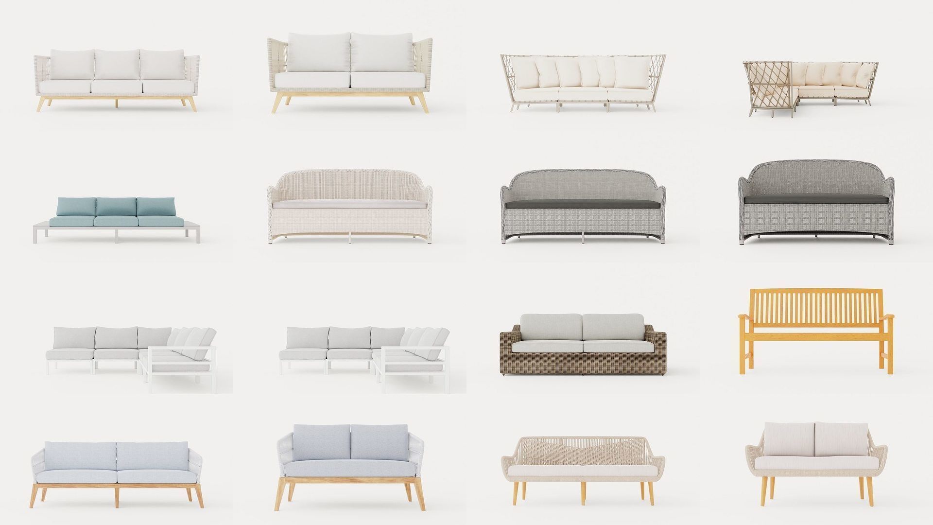 Collection of Sofa - 135 Models _7