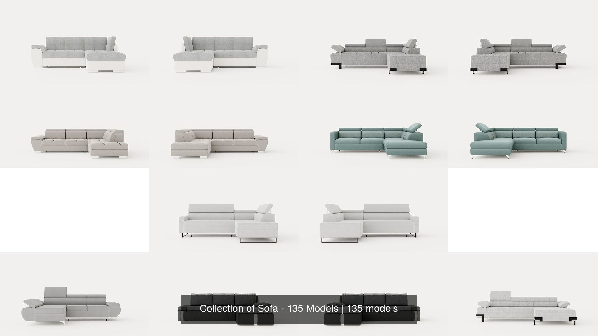 Collection of Sofa - 135 Models _14
