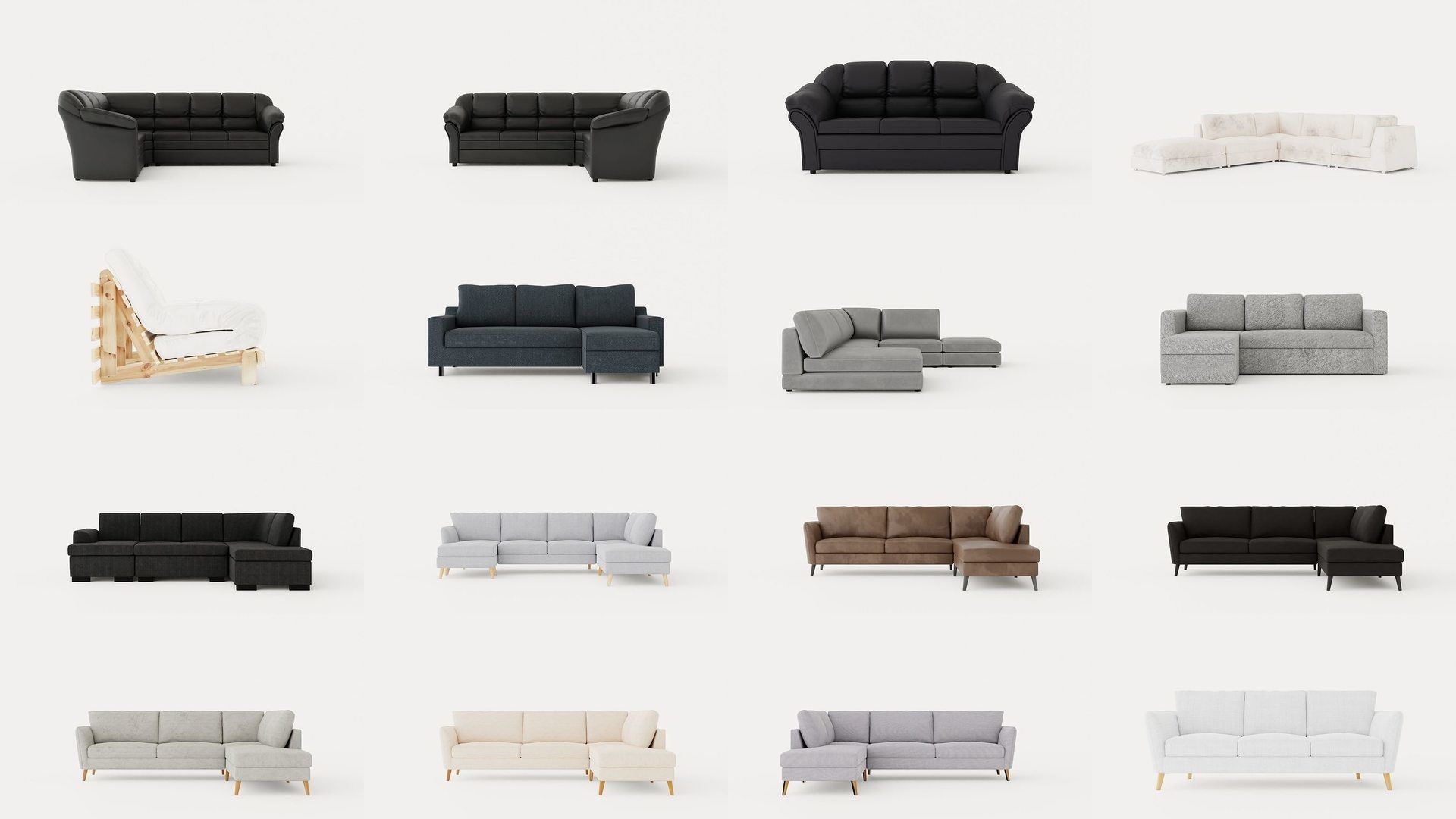 Collection of Sofa - 135 Models _1