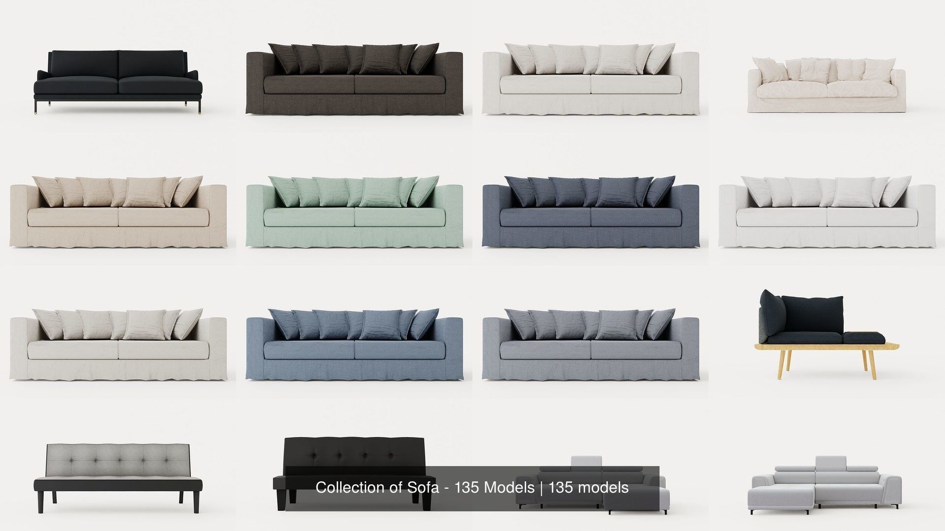 Collection of Sofa - 135 Models _12