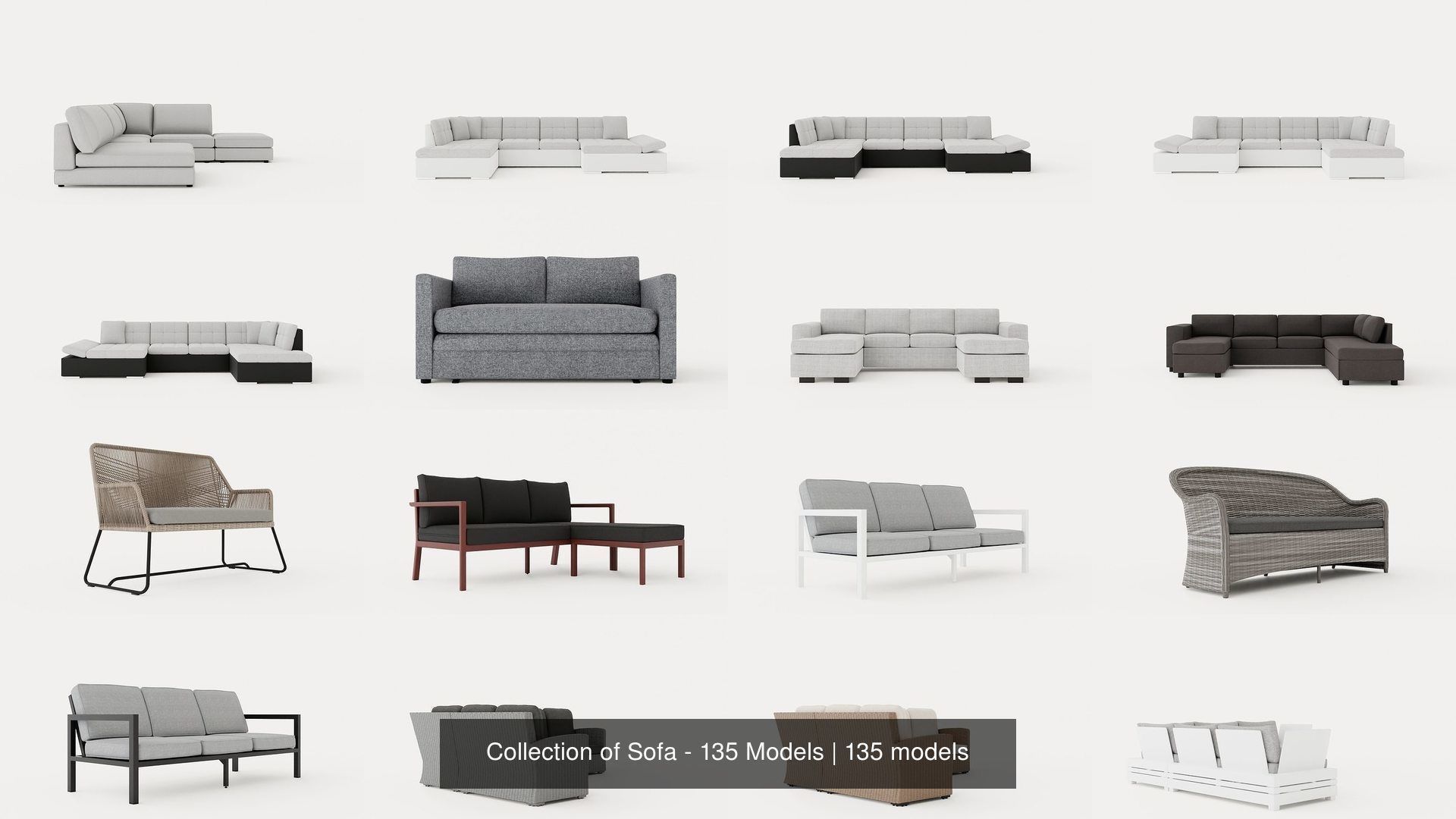 Collection of Sofa - 135 Models _4