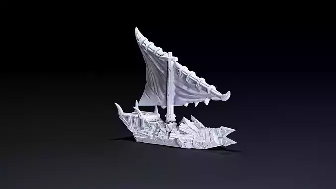 rabble ship  3D print model