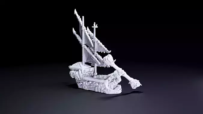 hammerfirst ship 3D print model