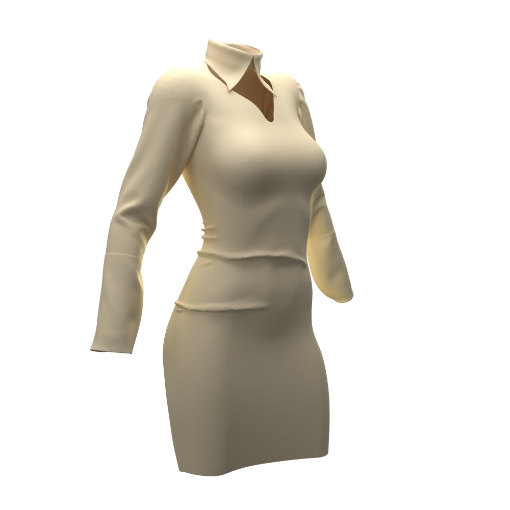 63clothes for women 3D model_27