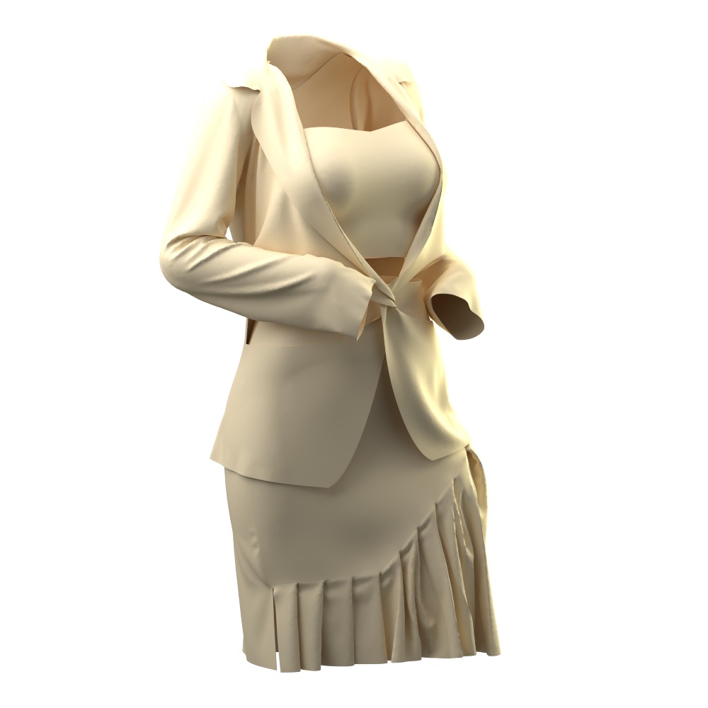63clothes for women 3D model_12