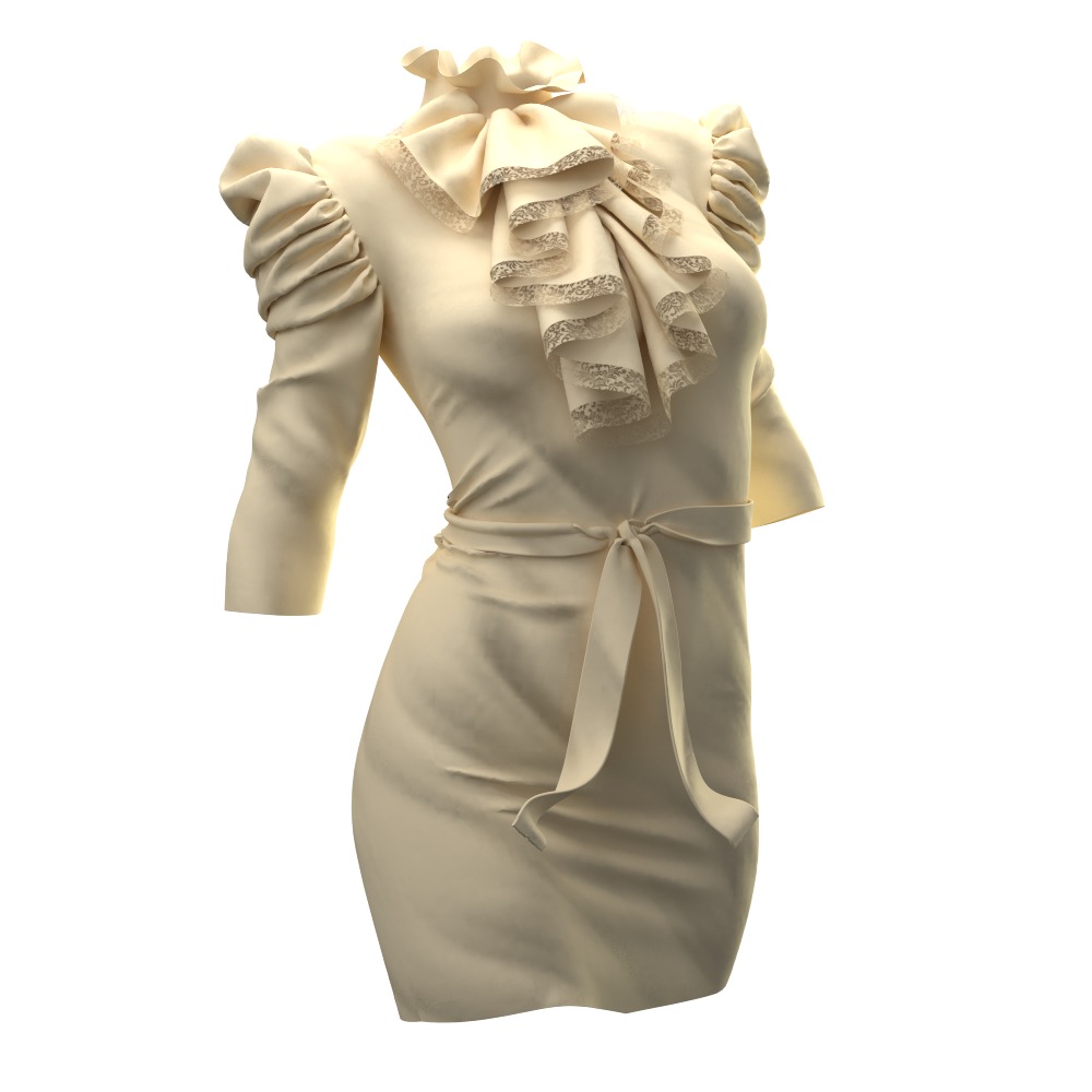 63clothes for women 3D model_48