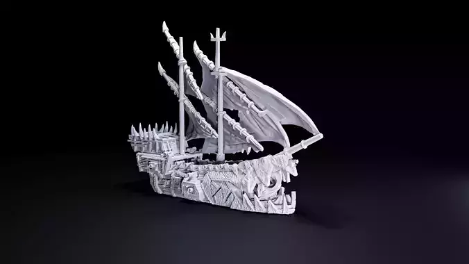 smasher ship 3D print model