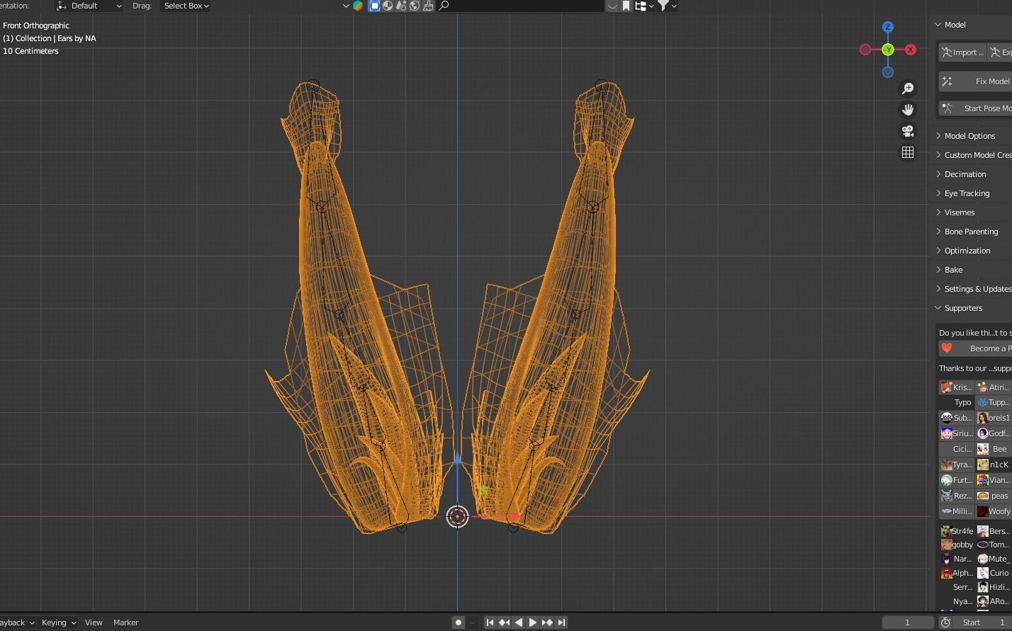 Rabbit Ears By SpaceSkulk Low-poly 3D model_2