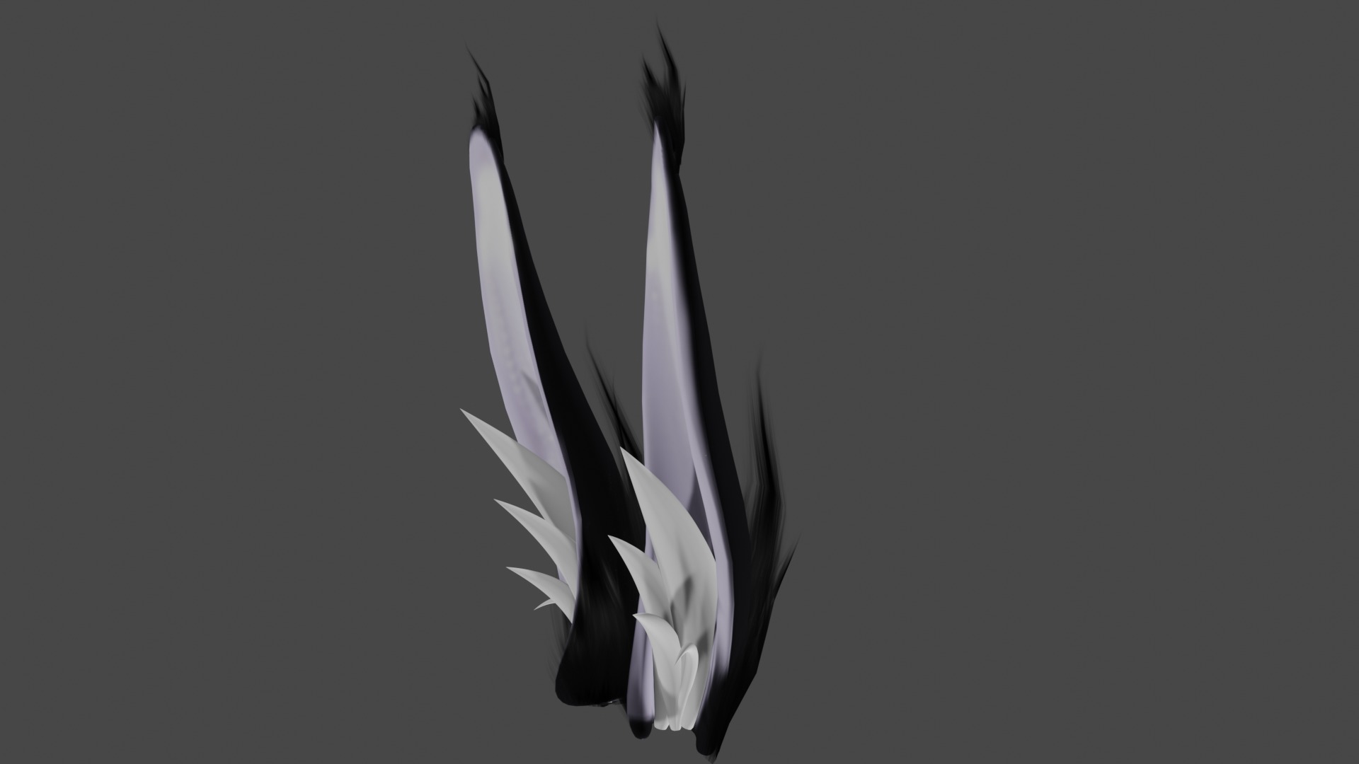 Rabbit Ears By SpaceSkulk Low-poly 3D model_3