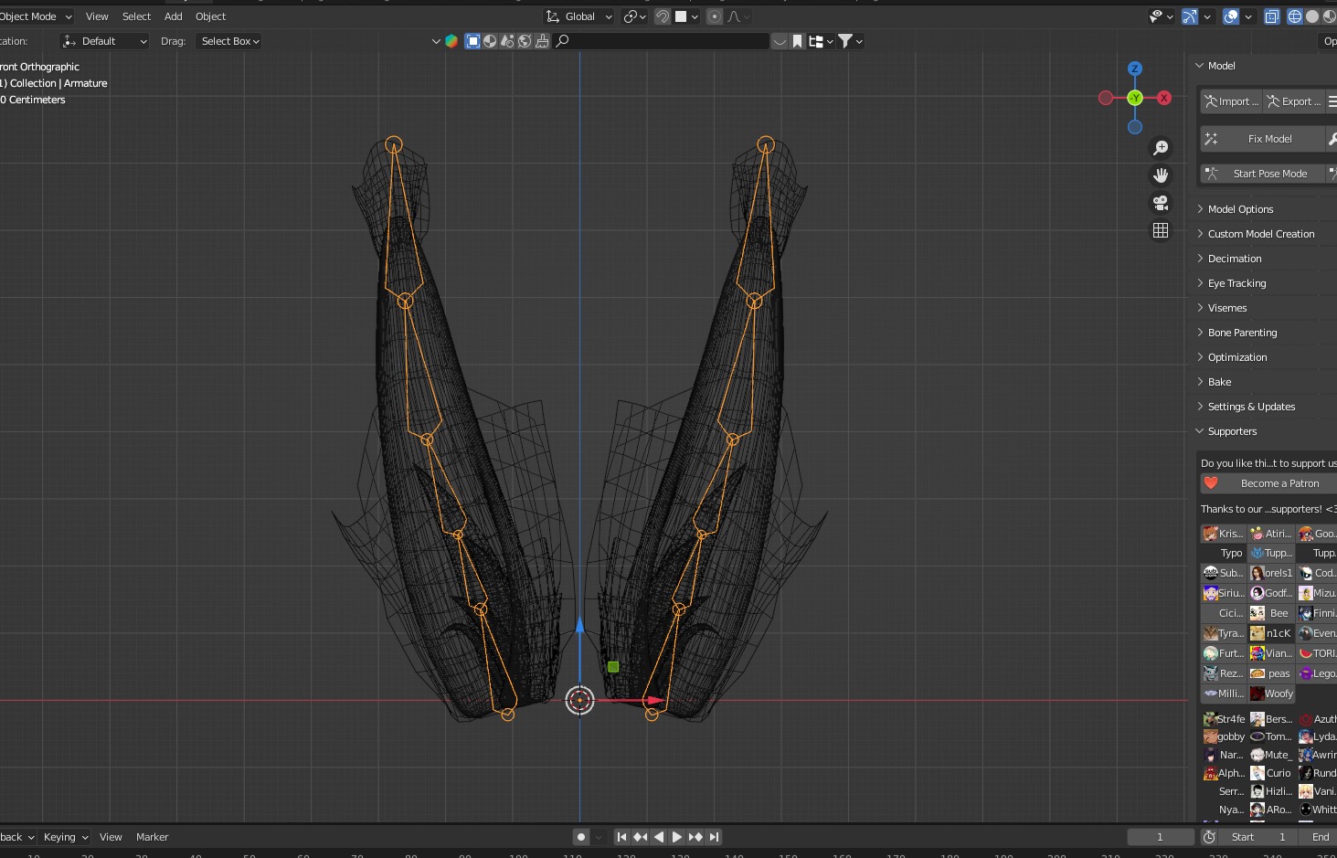 Rabbit Ears By SpaceSkulk Low-poly 3D model_1