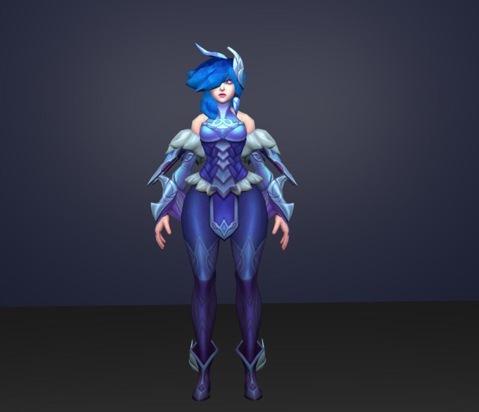 irelia 3D model_1
